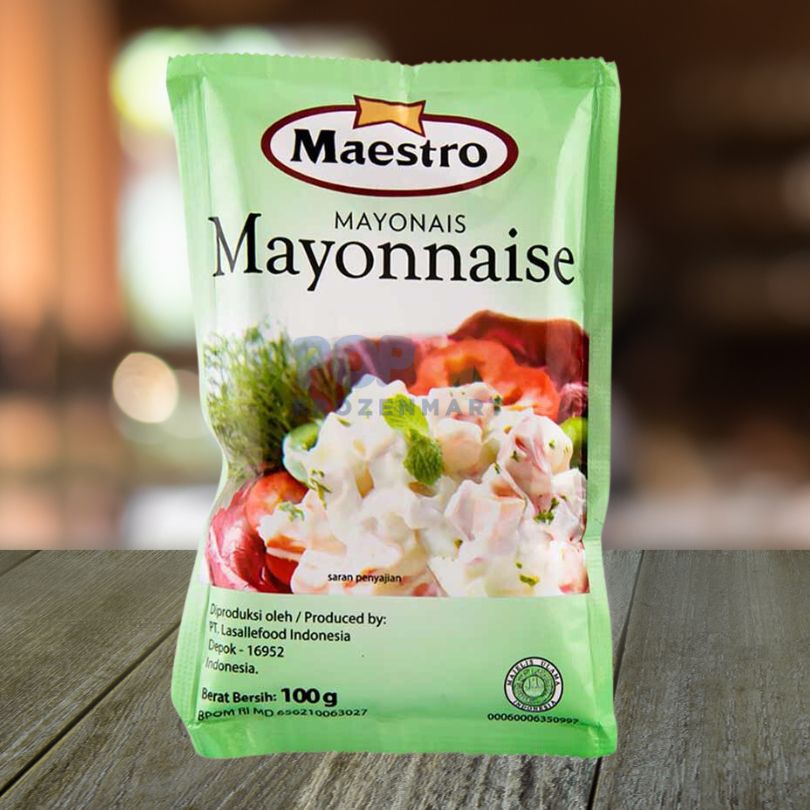 

[oddsolshop] pekanbaru/Maestro Mayonnaise Sauce 100GR Saus Mayonais Saos Mayo Salad Dressing Halal