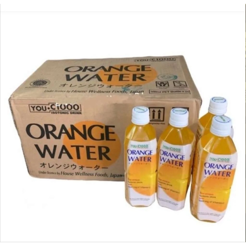 

YOU C ORANGE/LEMON WATER 500ML DUS (ISI 24 PCS)