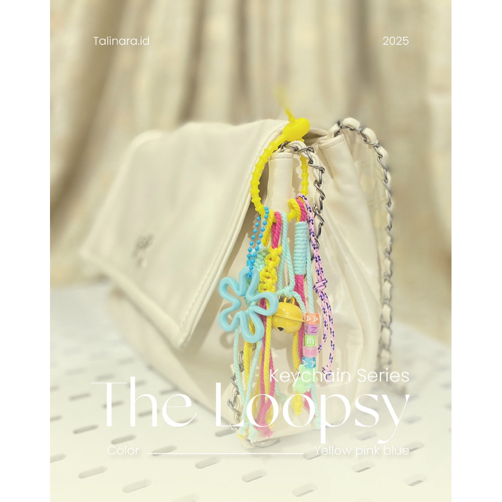 Gantungan Kunci The Loopsy + Req Nama