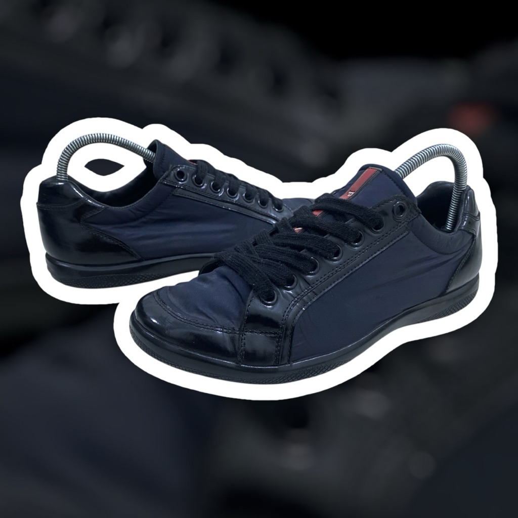 Prada Nylon Spazzola Sneaker Size 6 (setara 41) Second