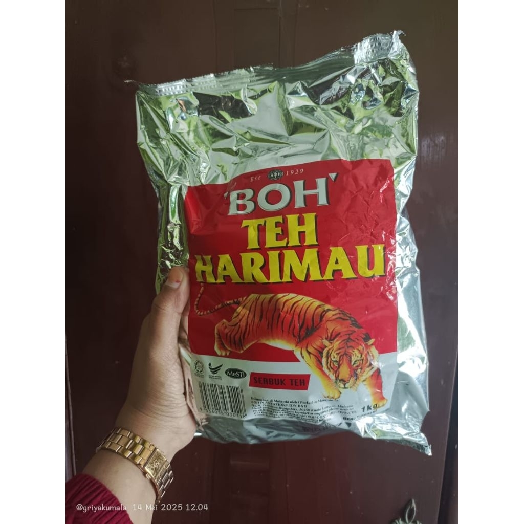 

Boh tarik harimau kiloan ori malaysia