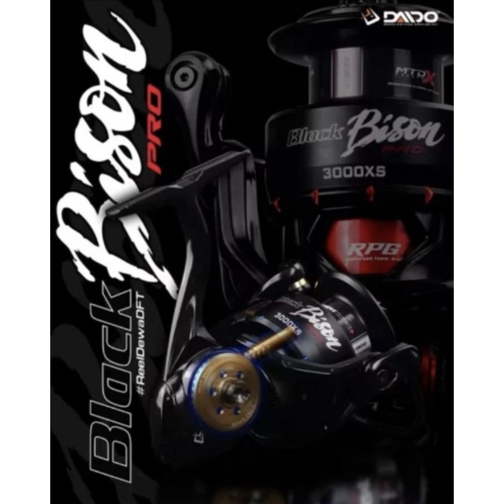 REEL DAIDO BLACK BISON PRO (Power Handle)