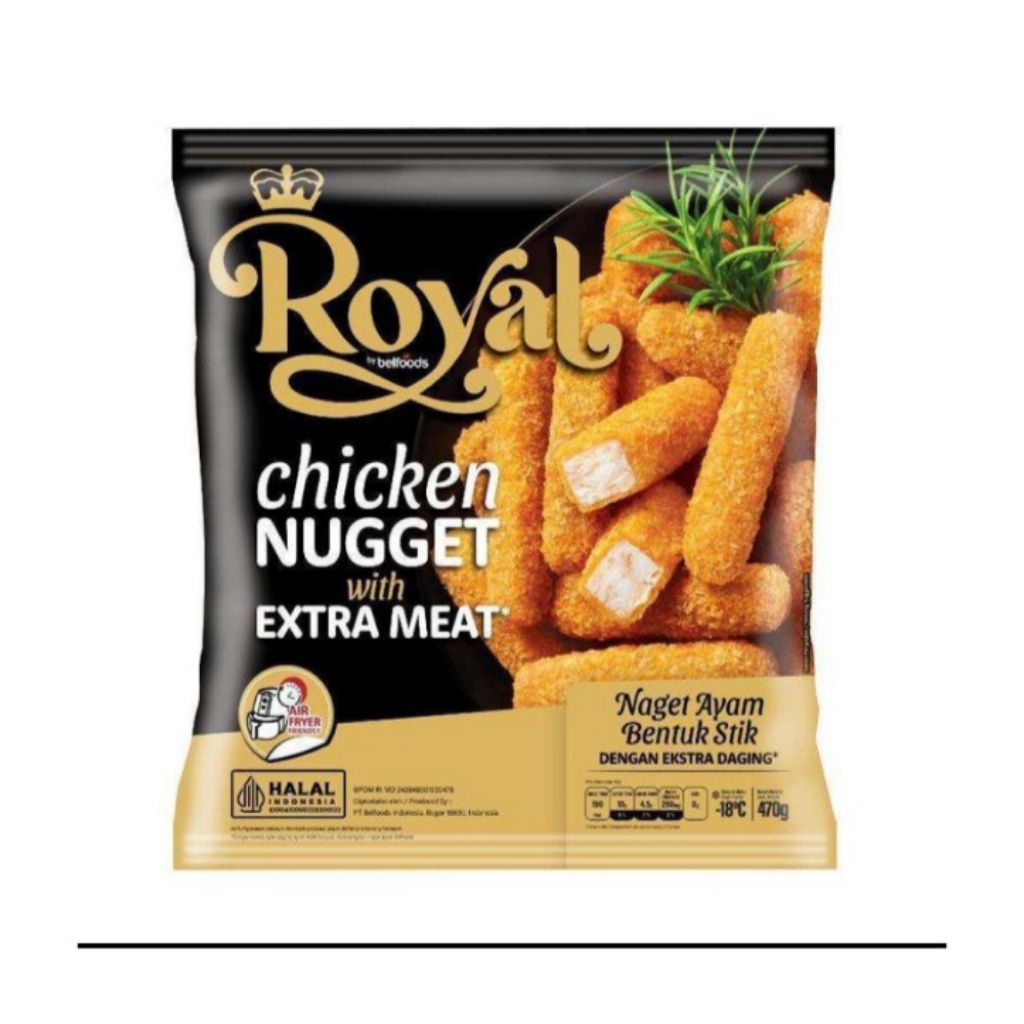 

BELFOODS ROYAL CHICKEN STICK 470GR
