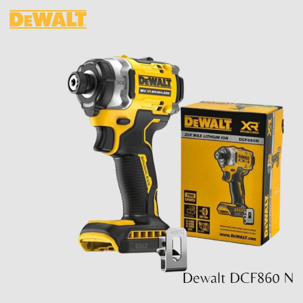 Dewalt DCF 860 Impact Driver Dewalt Cordless Impact Baterai Dewalt 20V DCF860 N