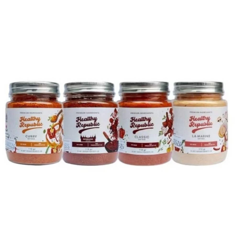 

healthy republic bumbu marinasi serba guna-bumbu rendah lemak-bumbu rendah kalori-bumbu non msg-bumbu masak diet