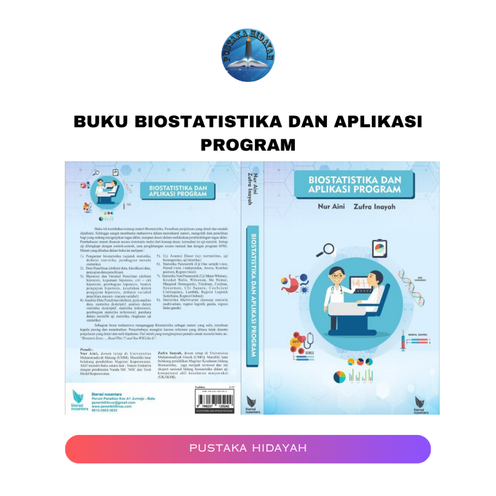Buku Biostatistika Dan Aplikasi Program