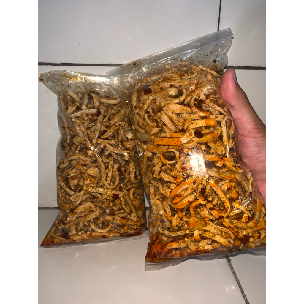 

Cemilan Basreng Chili Oil Renyah Gurih Pedas Murah // Homemade by Andin