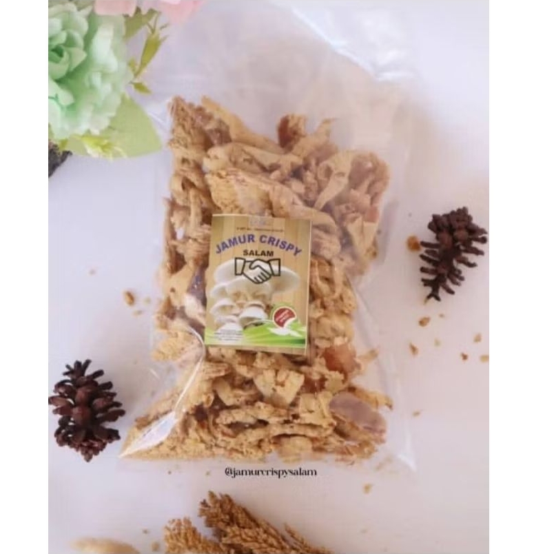 

MURAH KERIPIK JAMUR CRISPY Renyah, Gurih, Enak