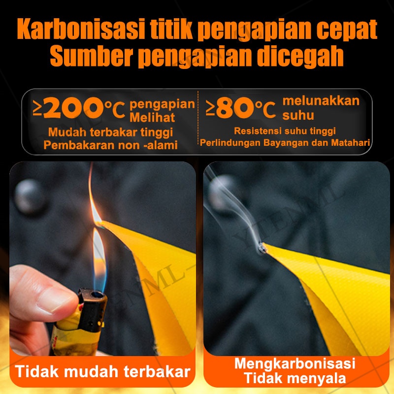 Tahan api/tahan air terpal tenda terpal terpal tebal terpal plastik terpal karet