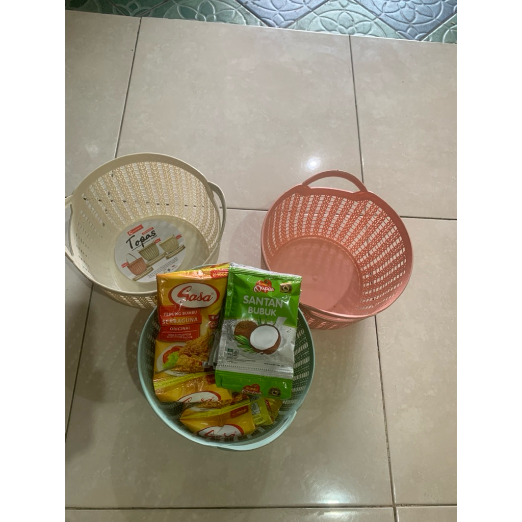 

FREE KERANJANG TUTUP PILIHAN VARIAN(tepung 10pcs dan SANTAN BUBUK 10pcs)termurah