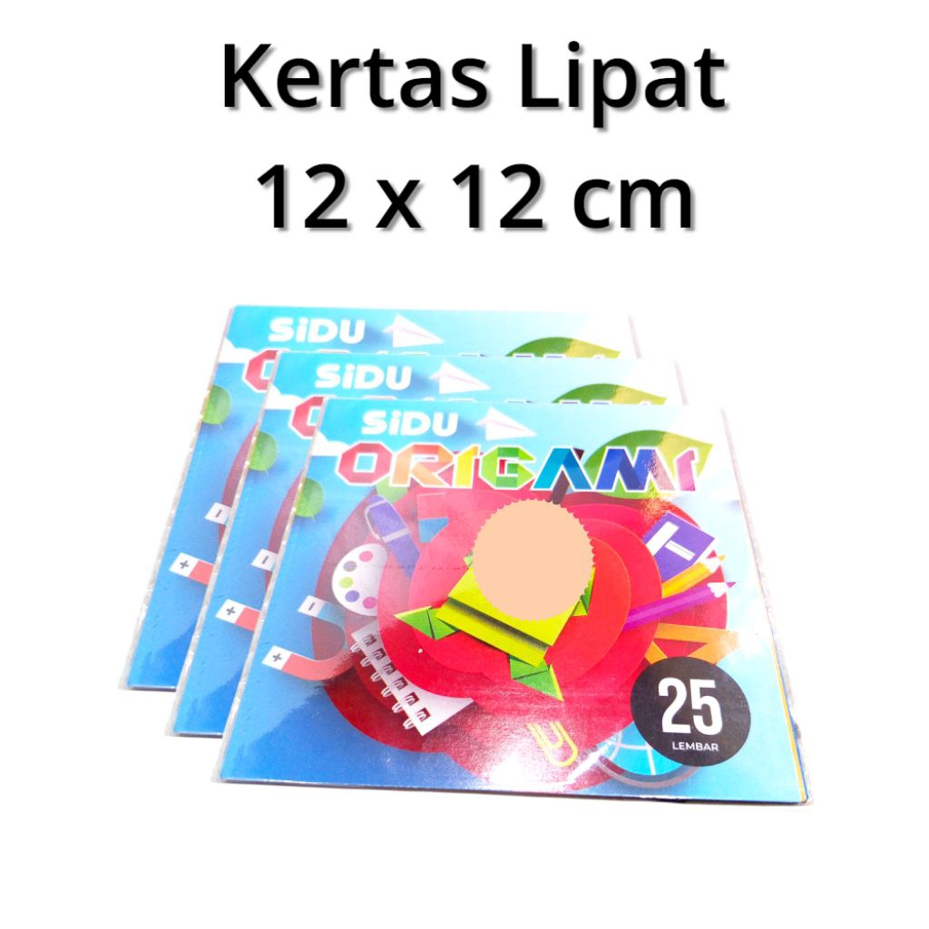 

Kertas Lipat Origami Sidu/Forte 12x12 cm 25 lembar