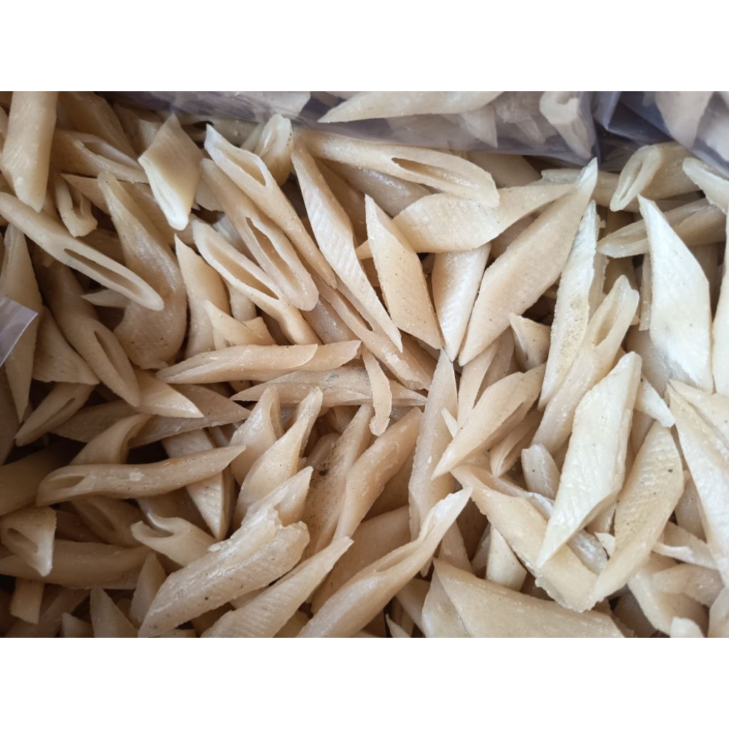 

Kerupuk Mentah Buncis Ikan Tenggir Super