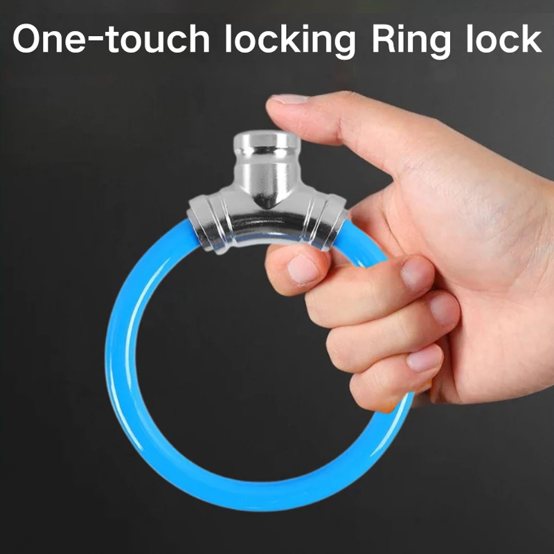 Kunci bulat anti maling kunci sepeda anti maling kunci rantai anti air kunci sepeda gunung antiselip