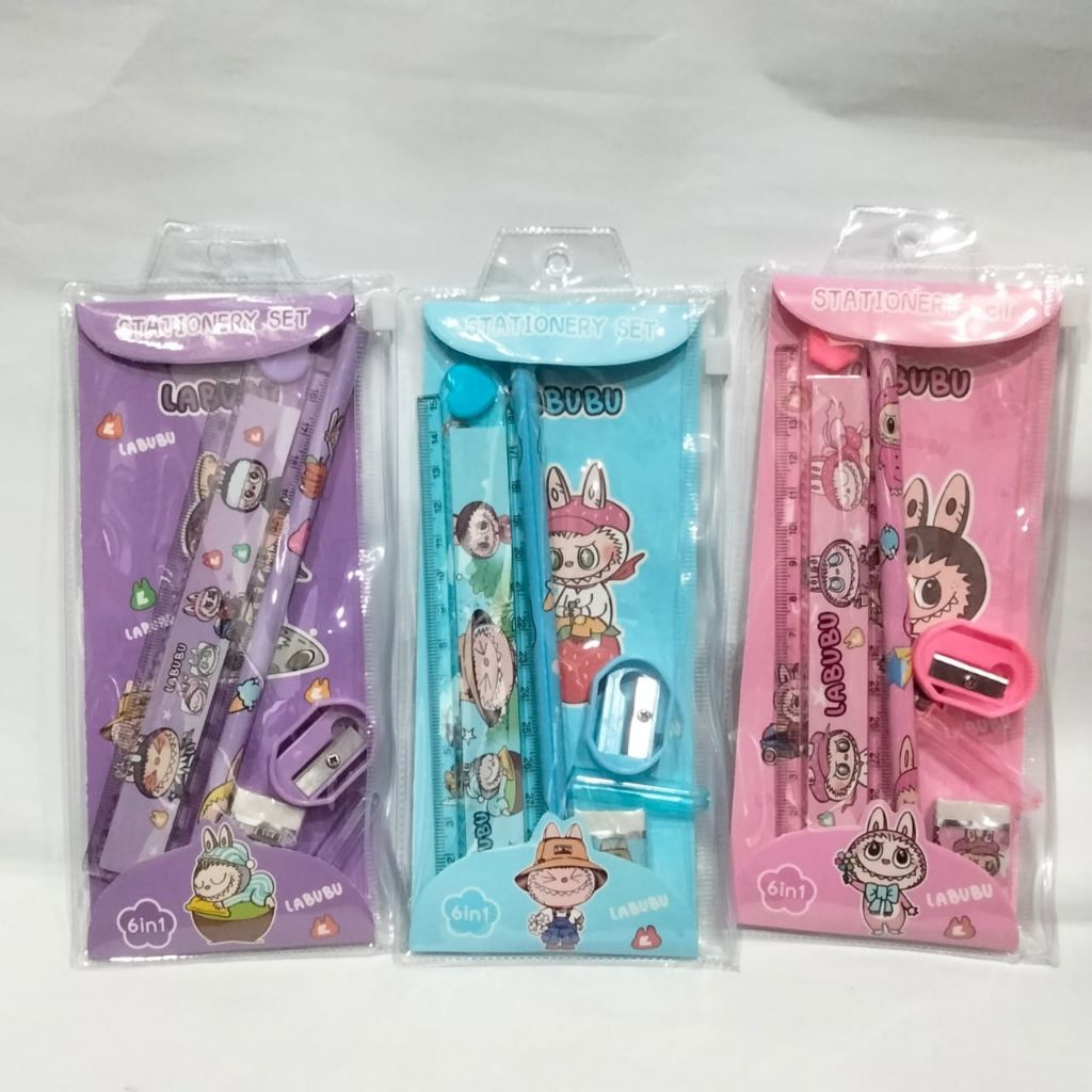 

Study Set / Paket Alat Tulis Set Labubu 3369
