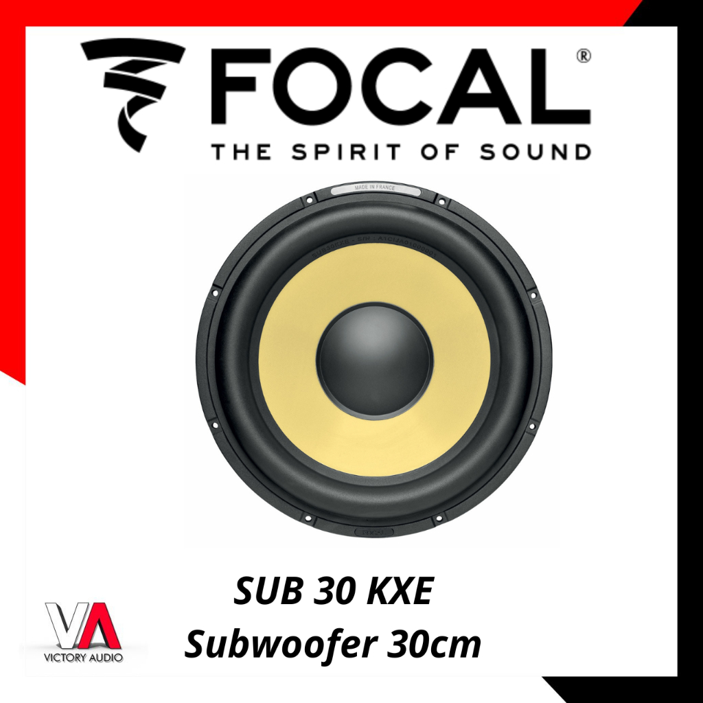 Focal SUB 30 KXE K2 Power Series 12 Inch dual 4-ohm component subwoofer