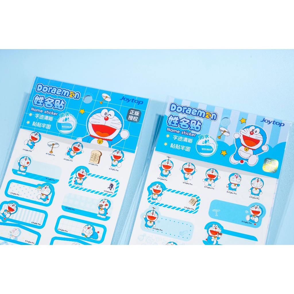 

Sticker Nama DORAEMON / Name Sticker / Sticker buku / Sticker anak / karakter / Sticker sekolah / Joytop, DORAEMON Name Sticker JT-102892