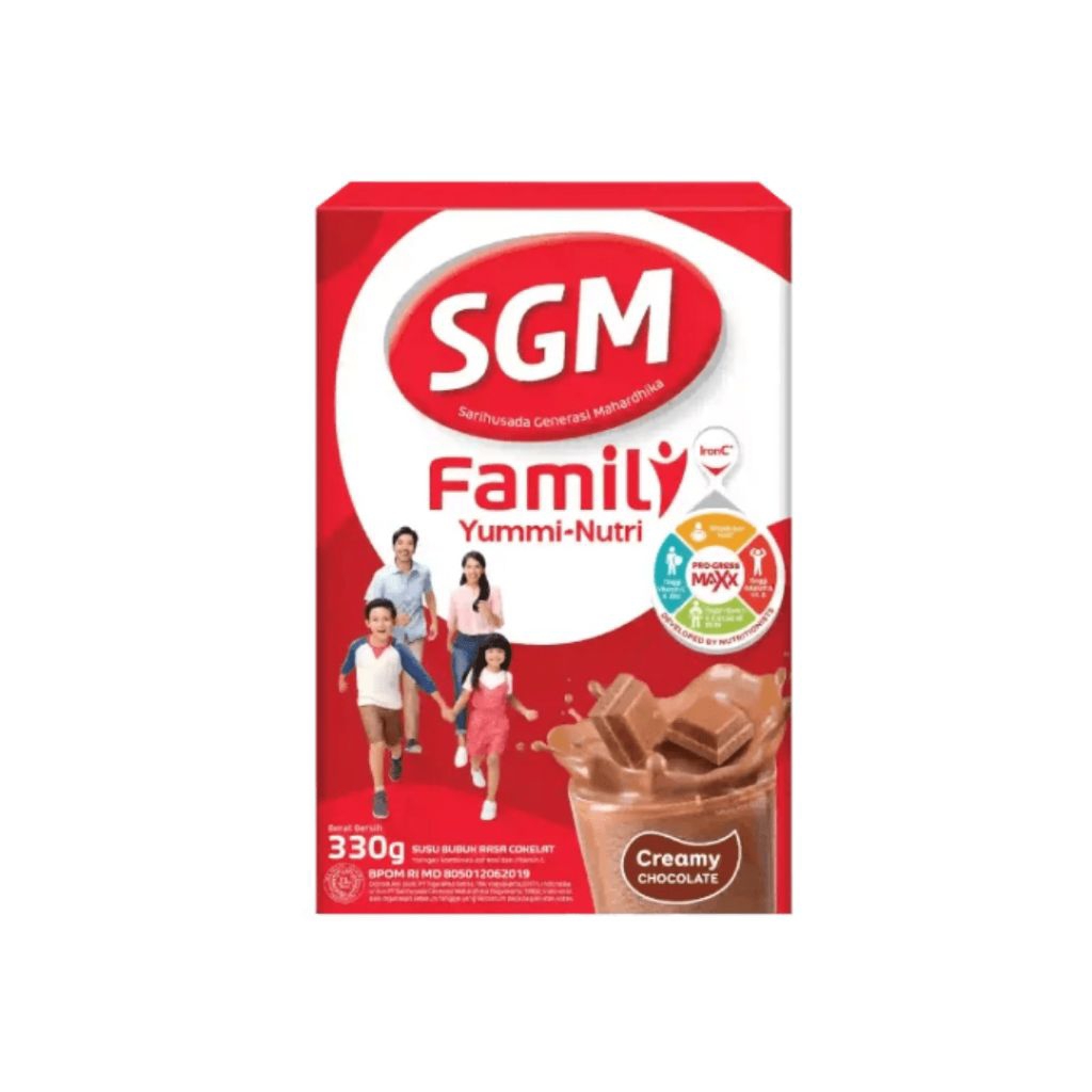 

SGM FAMILY YUMMY COKLAT 330GR