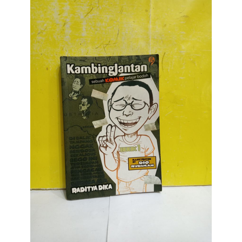 BUKU KAMBING JANTAN SEBUAH KOMIK PELAJAR BODOH