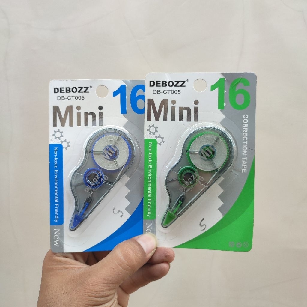 

Correction Tape / Tipex Tarik Kertas DB-CT005 Deboz 16 Meter
