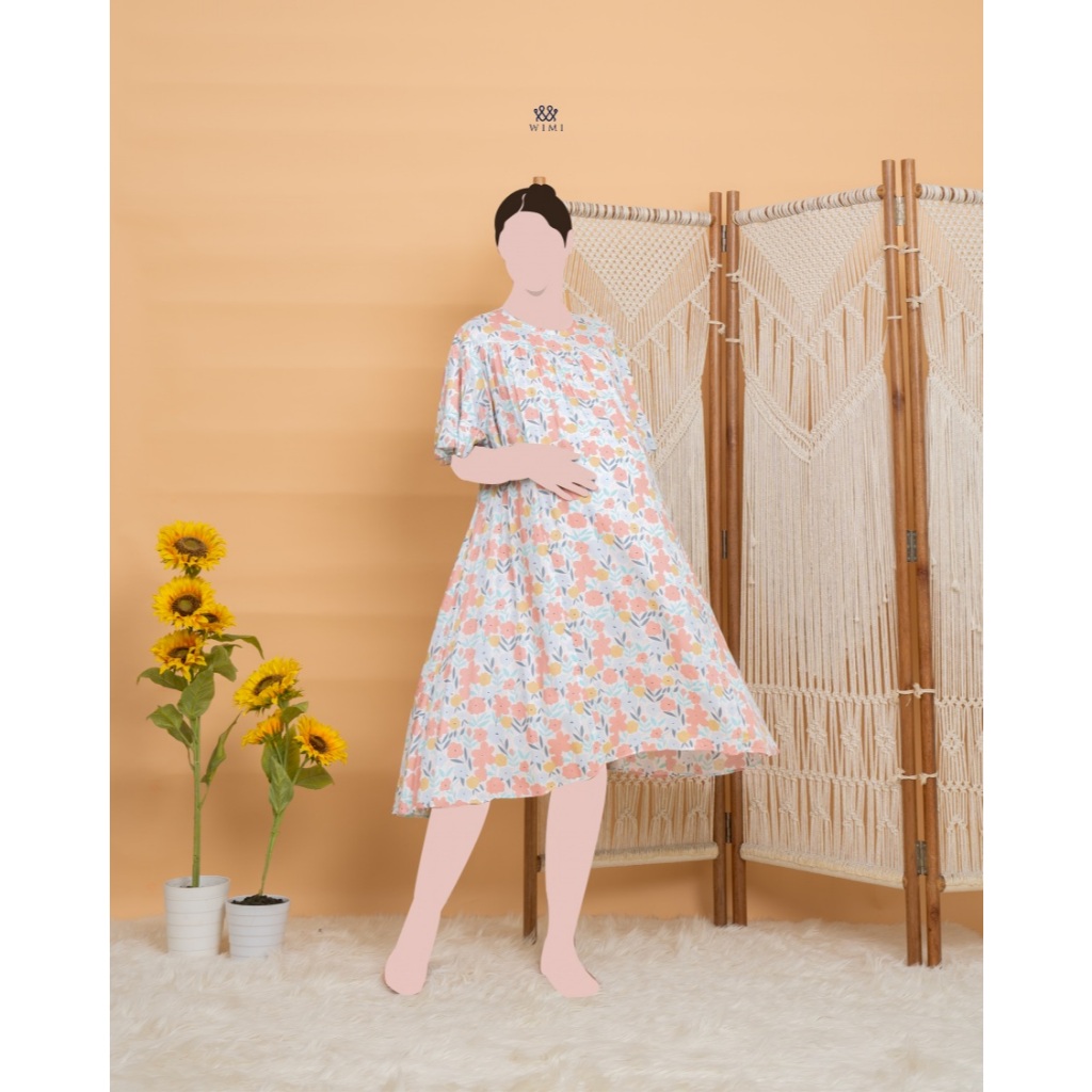 Wimi.id Amora Daster | Baju Ibu Hamil dan Menyusui