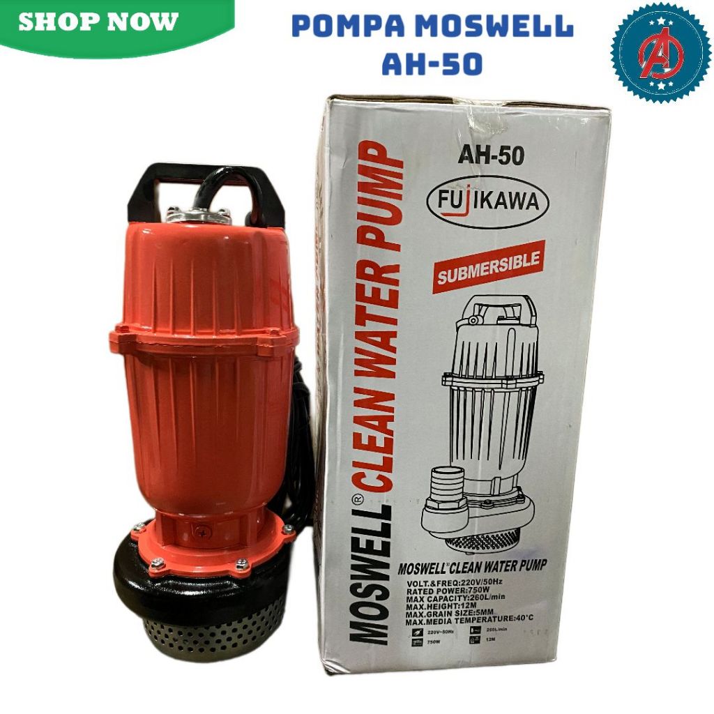 Pompa Celup Air Bersih Fujikawa AF50 2 Inch - Submessible Pump 2 Inch Fujikawa AH 50