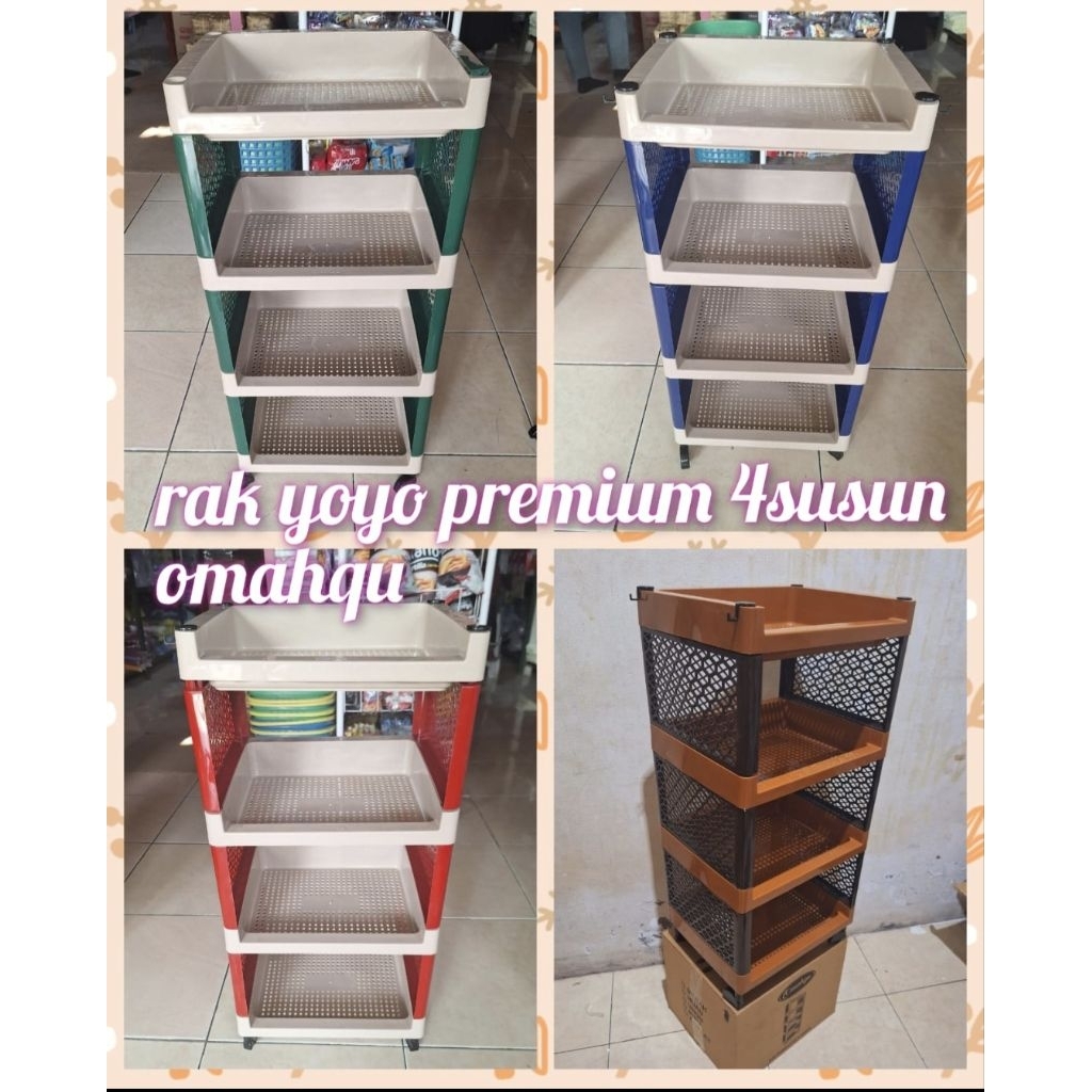 rak serbaguna 4susun