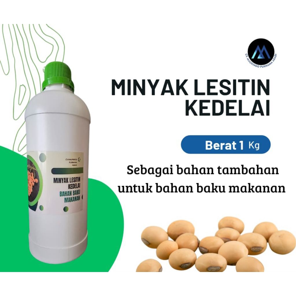 

minyak lesitin/minyak kedelai berat 1 kg