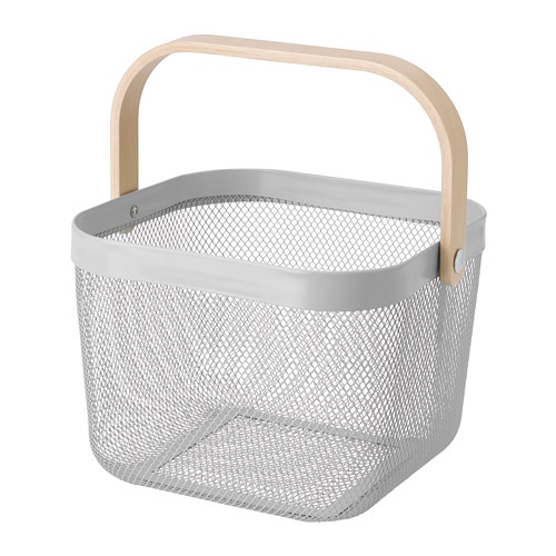 Kotak wadah box orgnizer keranjang buah besi tas belanja serba guna RISTORP IKA - BARU