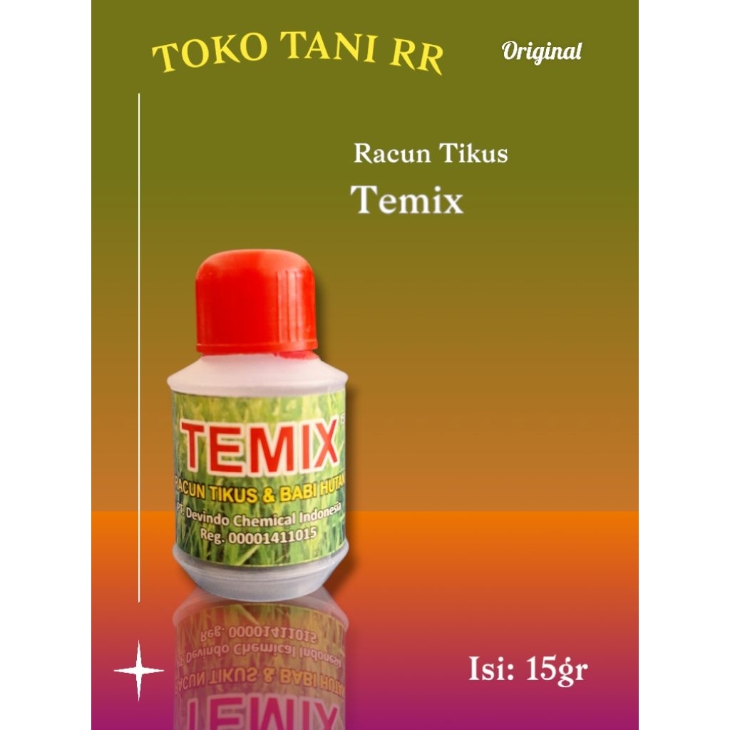 Temix Obat Racun Tikus 15g