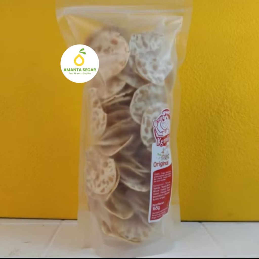 

Kerupik Keripik Tempe Rasa Original Tinggi Kandungan Protein Kedelai Berat Bersih 165 Gram