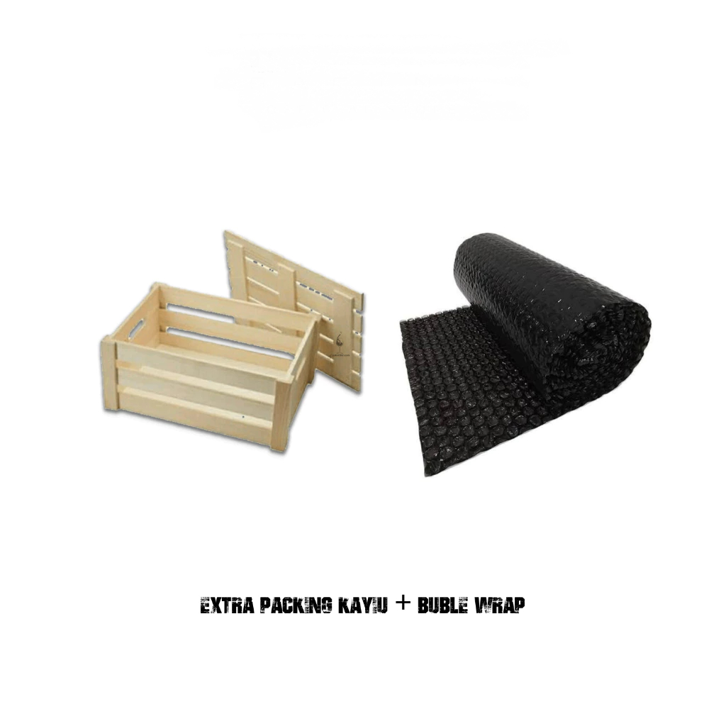 

Extra Packing Kayu + Bubble Wrap [Pilih Variasi]