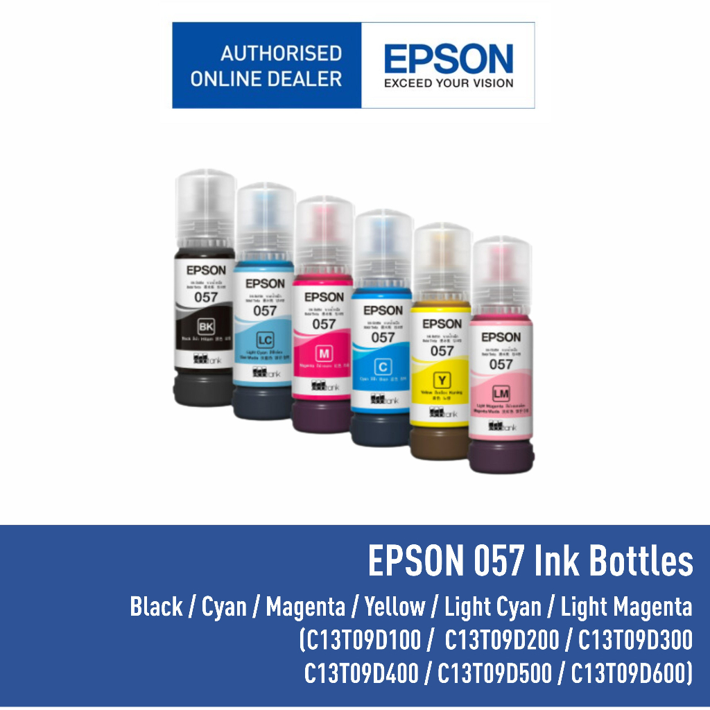 Tinta Epson 057 Original Resmi - Tinta Epson L8050 L18050 - 057