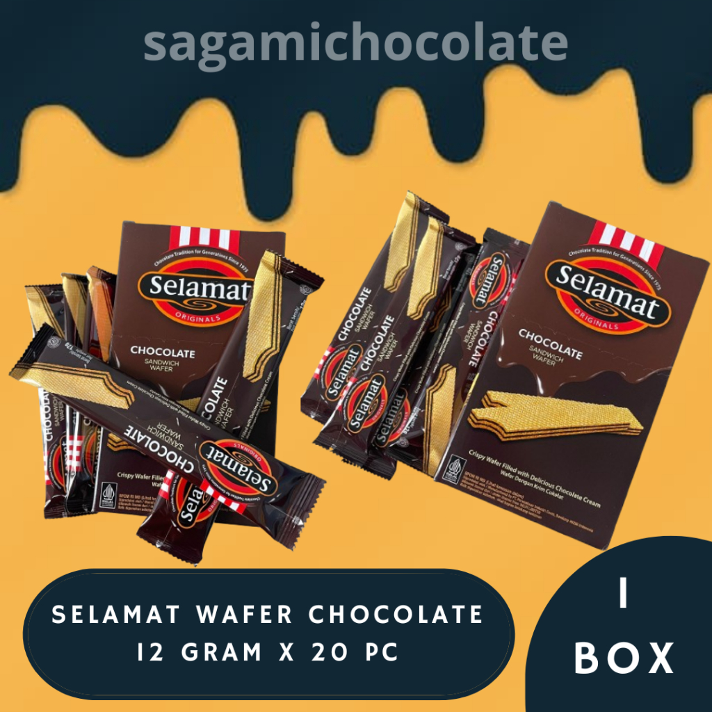 

SELAMAT WAFER 12 GR ( BOX / 20 PC )