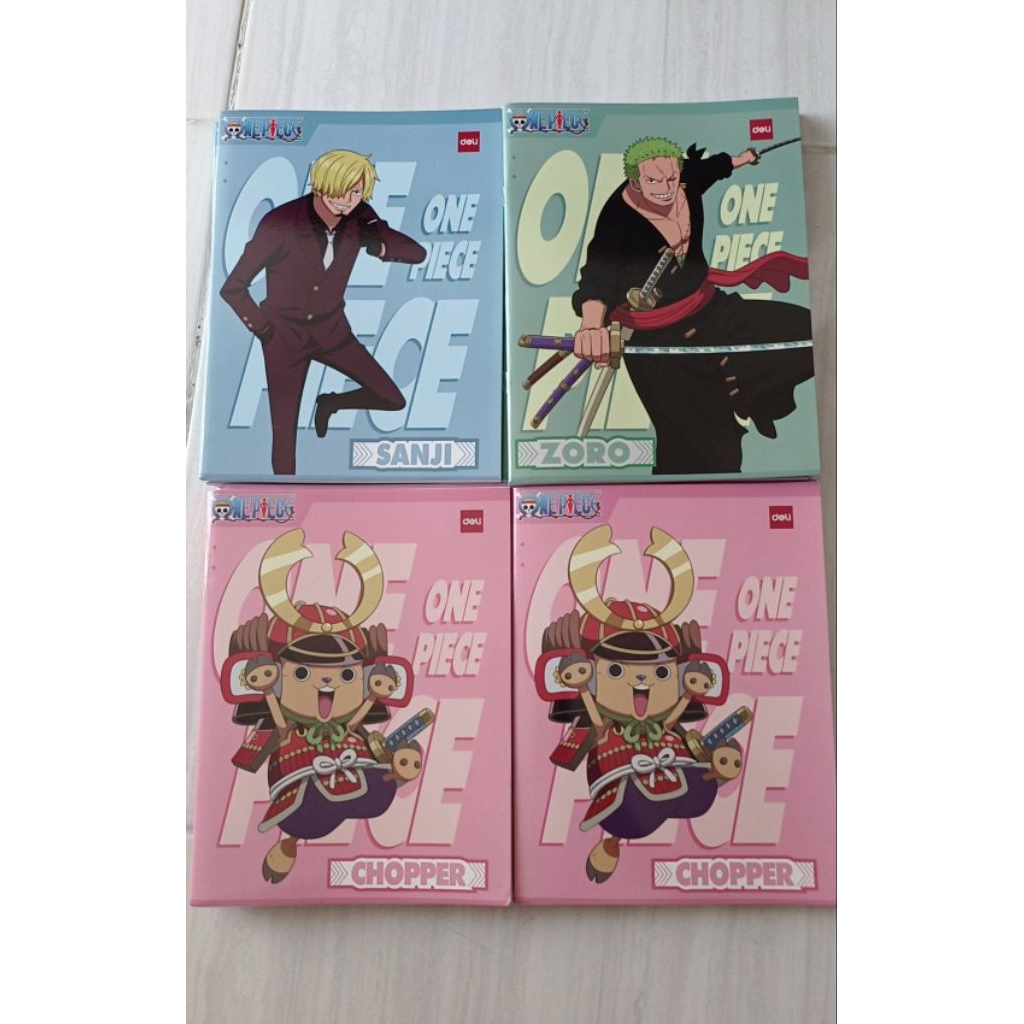 

Buku Tulis one piece 58 lembar buku tulis Deli good quality