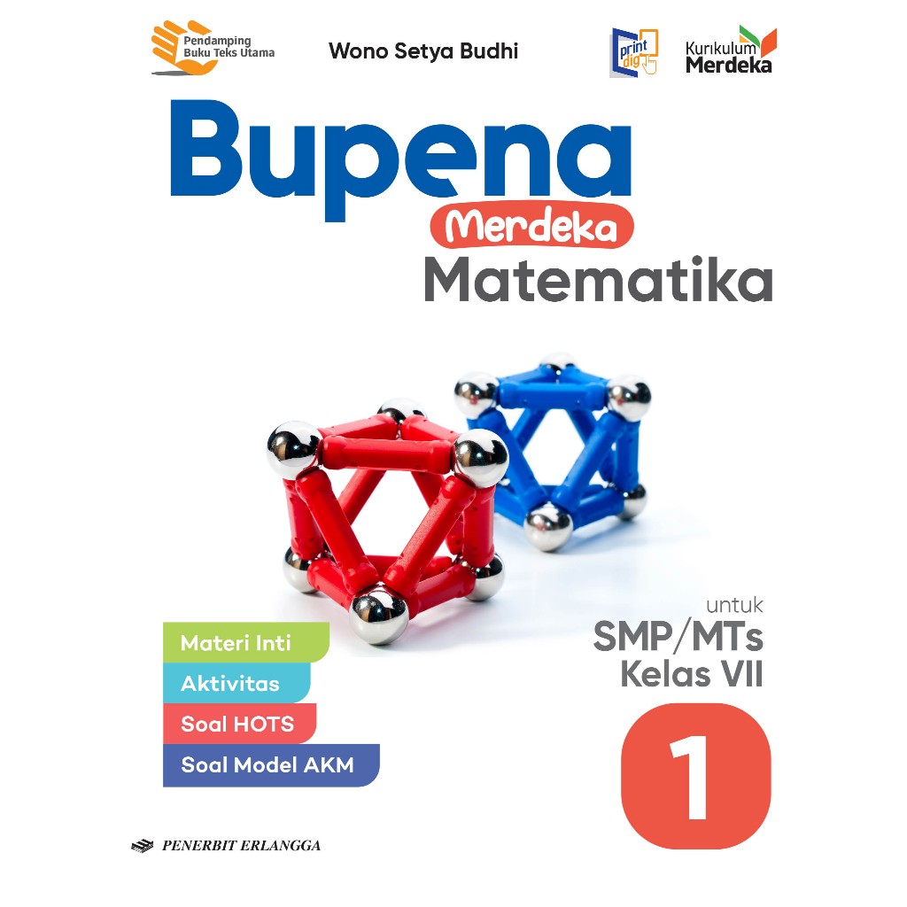 BEST SELLER ORIGINAL BUPENA MATEMATIKA SMP KLS.7,8,9/KM ERLANGGA