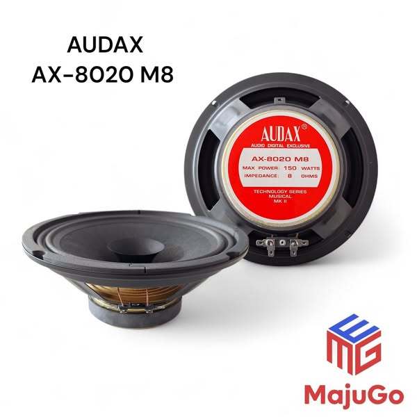 Speaker Audax 8 inch Fullring AX-8020 M8
