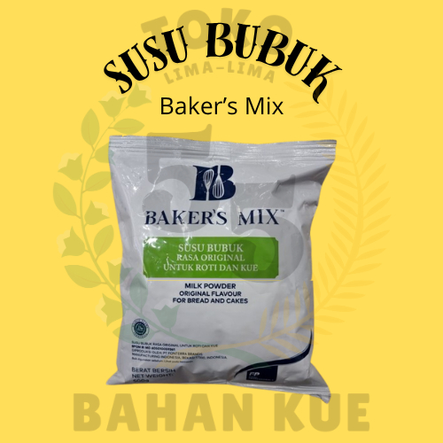 

Susu Bubuk Full Cream Merek Baker's Mix 500gr