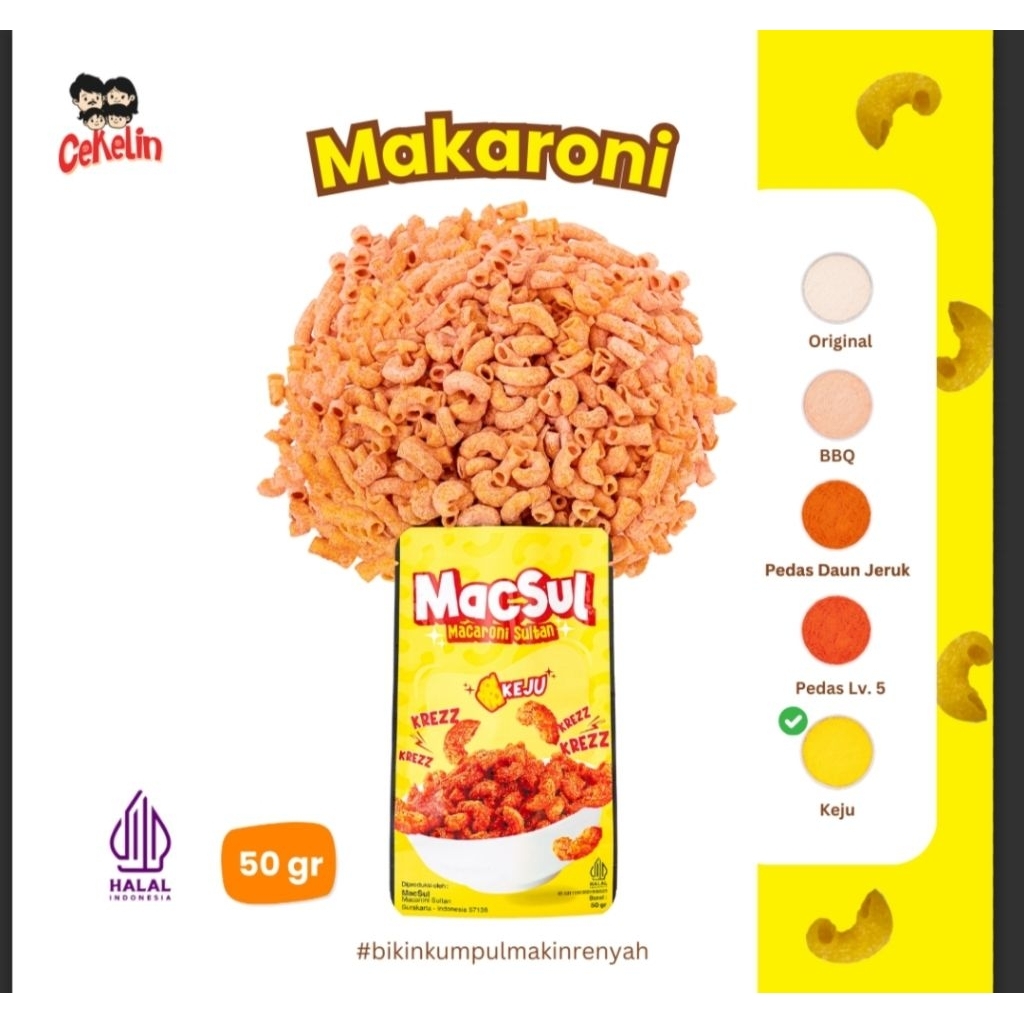 

(CEKELIN)_MAKARONI_SULTAN_50GR