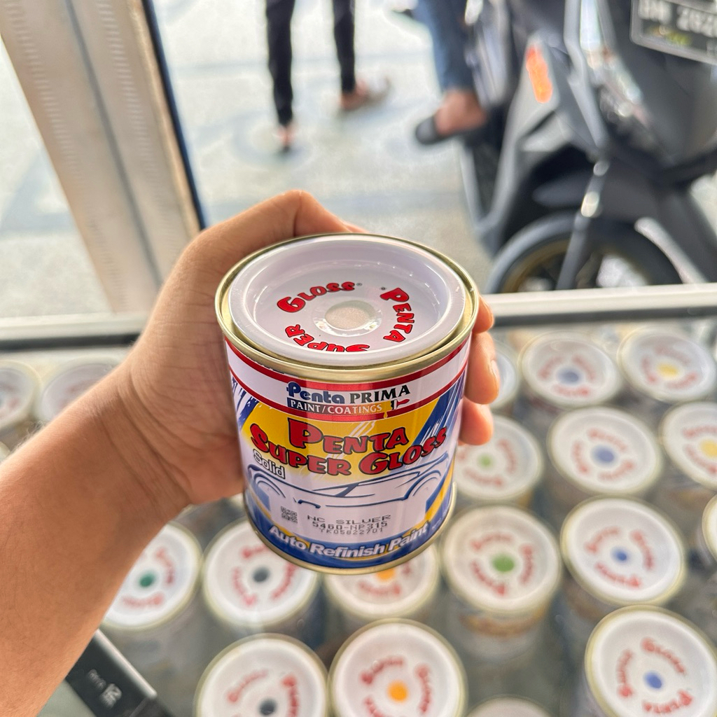 

Cat duco NC Penta supergloss silver NP315 200cc