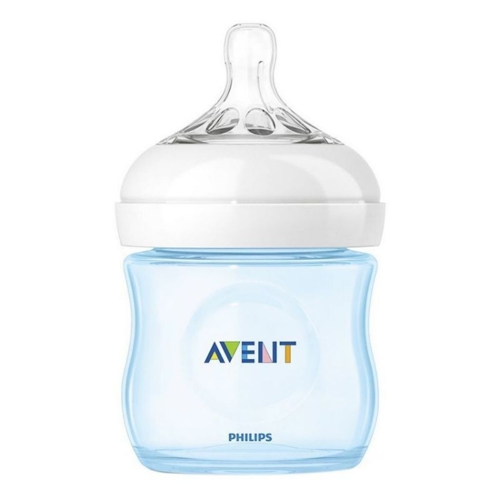Avent Philips Natural 2.0 125ml Blue Botol Susu Philips Avent Natural 125ml