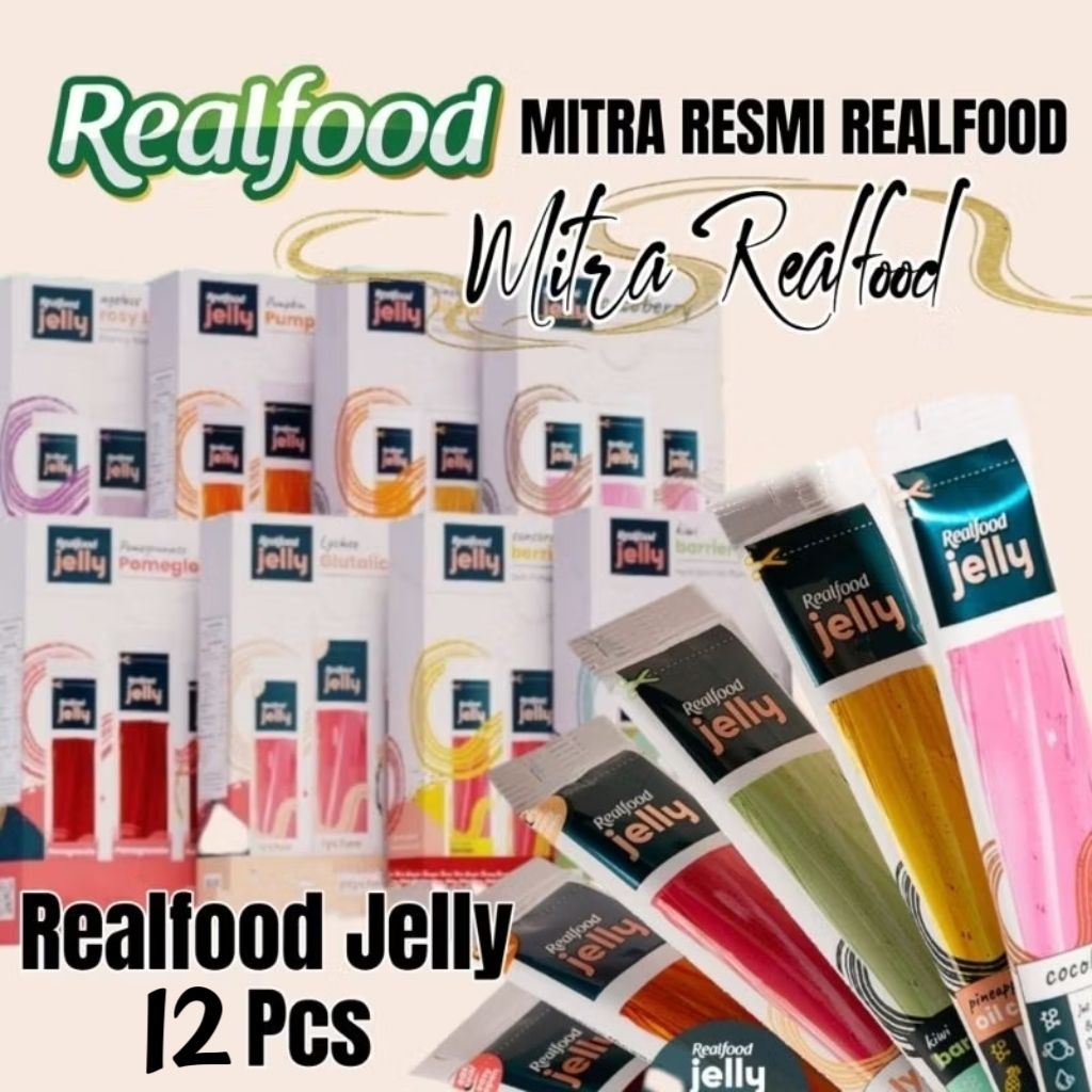 

Realfood Jelly Formulasi Sarang Burung Walet & Kolagen 12sct