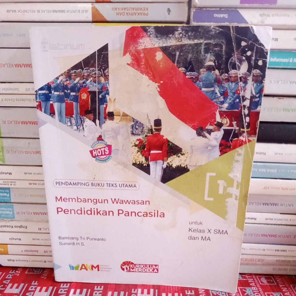 Buku PPKn/pendidikan Pancasila kumer/kurikulum merdeka SMA kls 1-10/X platinum