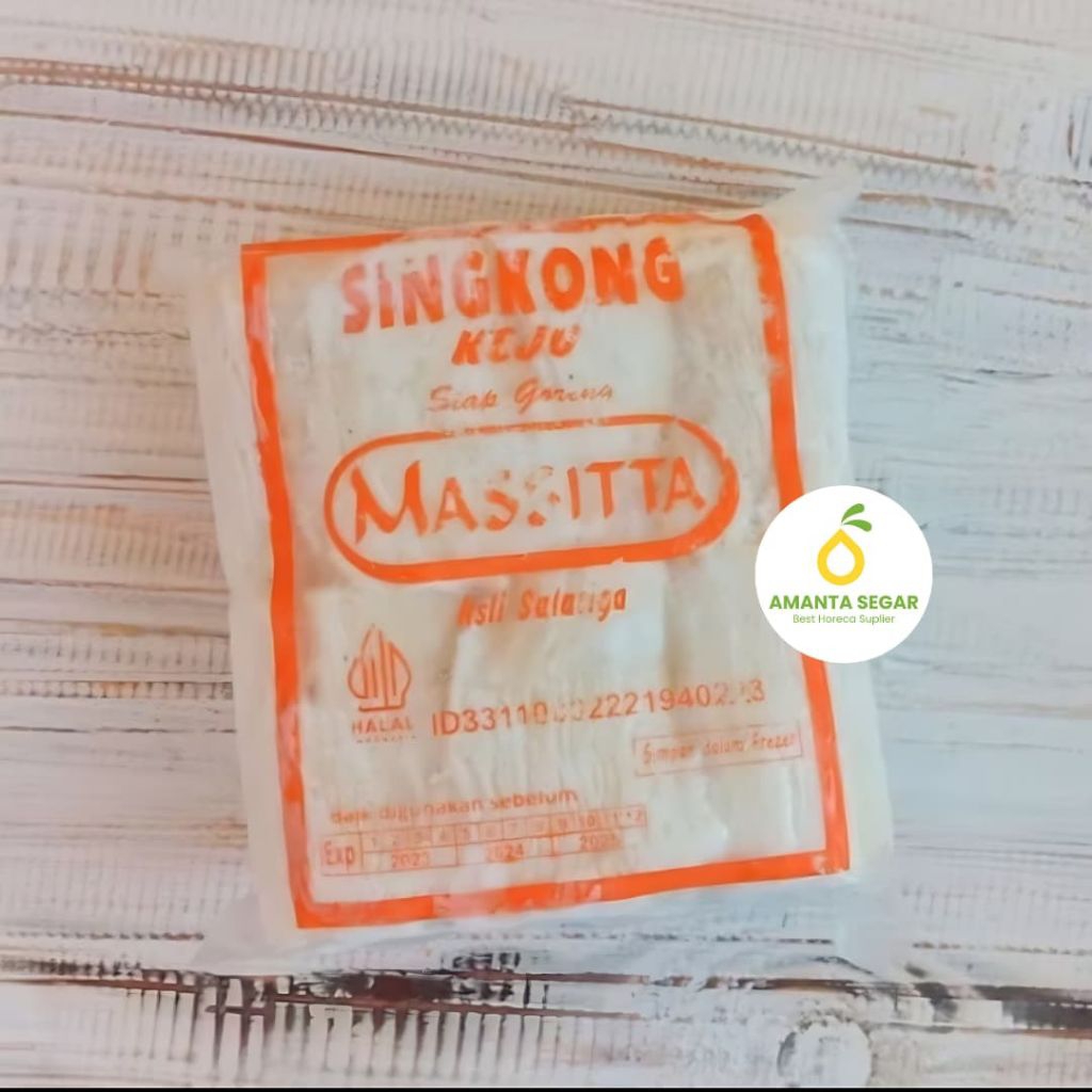

Singkong Keju Siap Goreng Massitta Masita Massita Masitta 500gr Asli Salatiga Terlaris Murah Halal Berkualitas