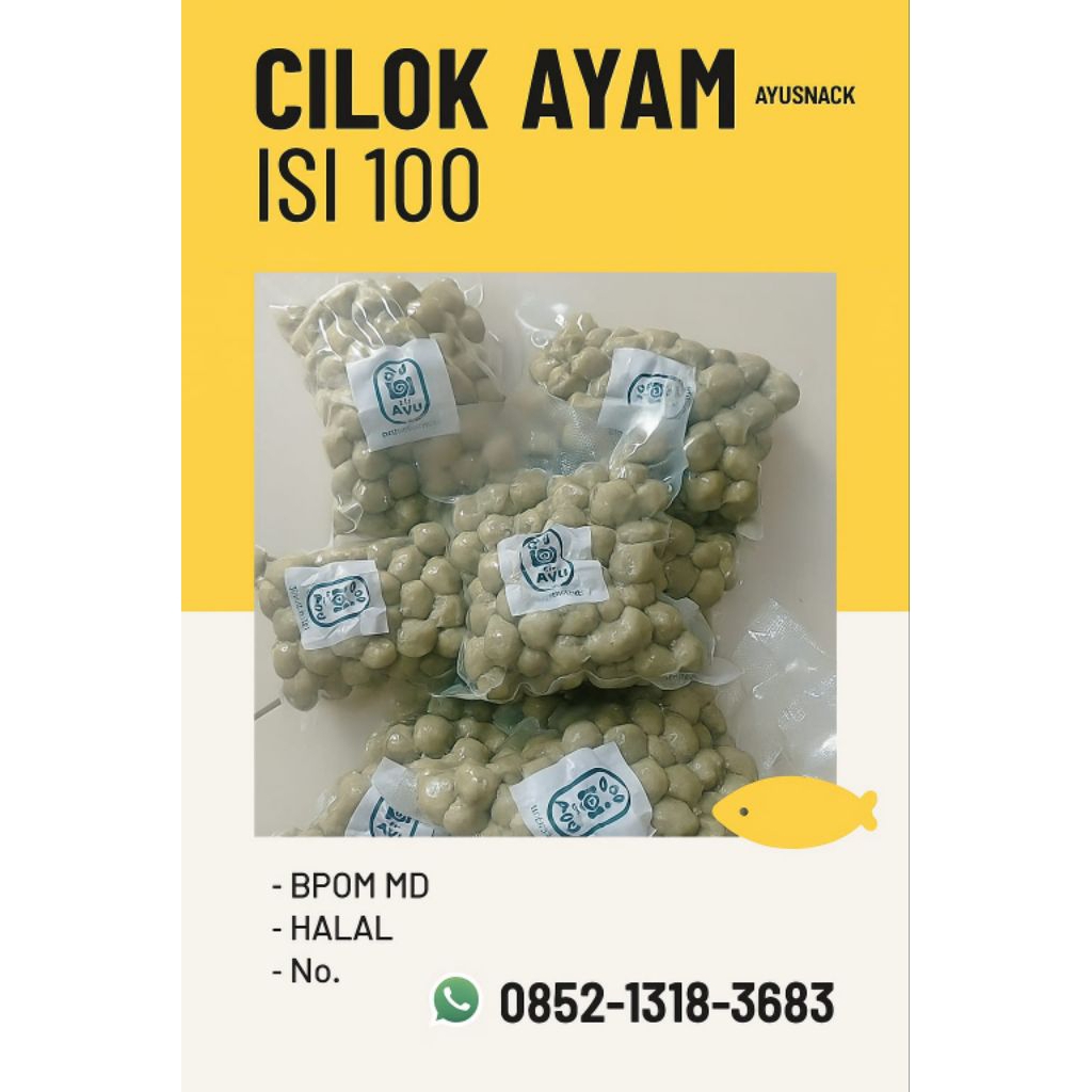 

Cilok Ayam Isi 100 - Kenyal, Gurih, dan Super Laris!