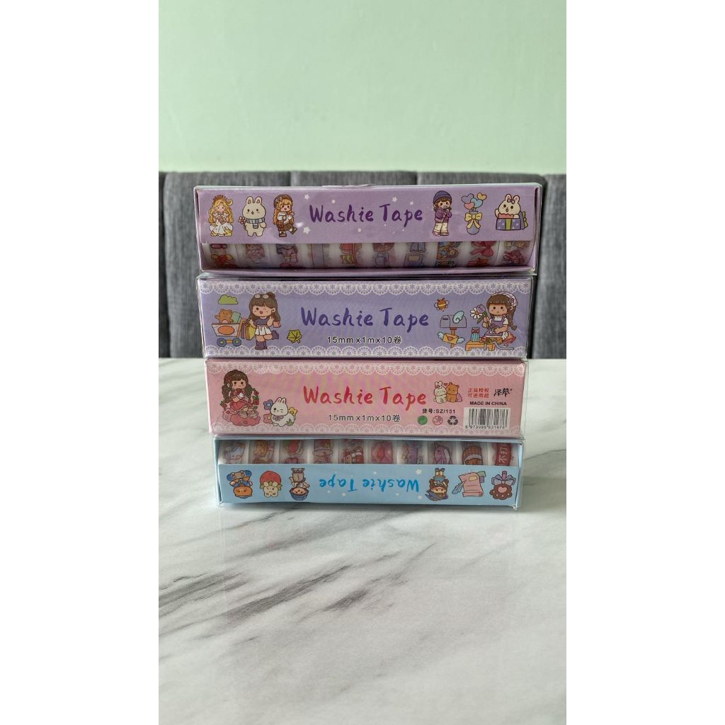 

Cello tape Fancy 1/2" x 10M per Kotak