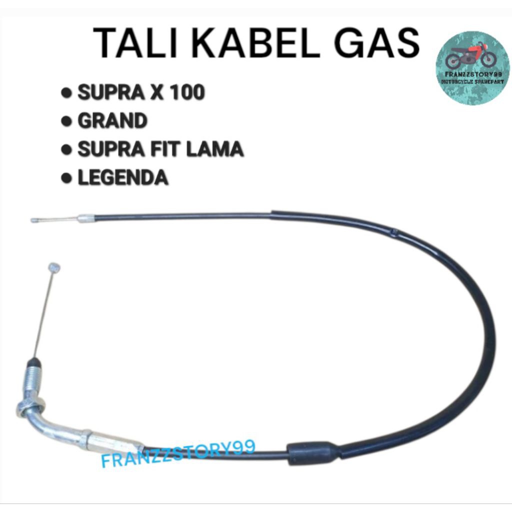KABEL GAS TALI GAS SUPRA X SUPRA GRAND SUPRA FIT LAMA PRIMA