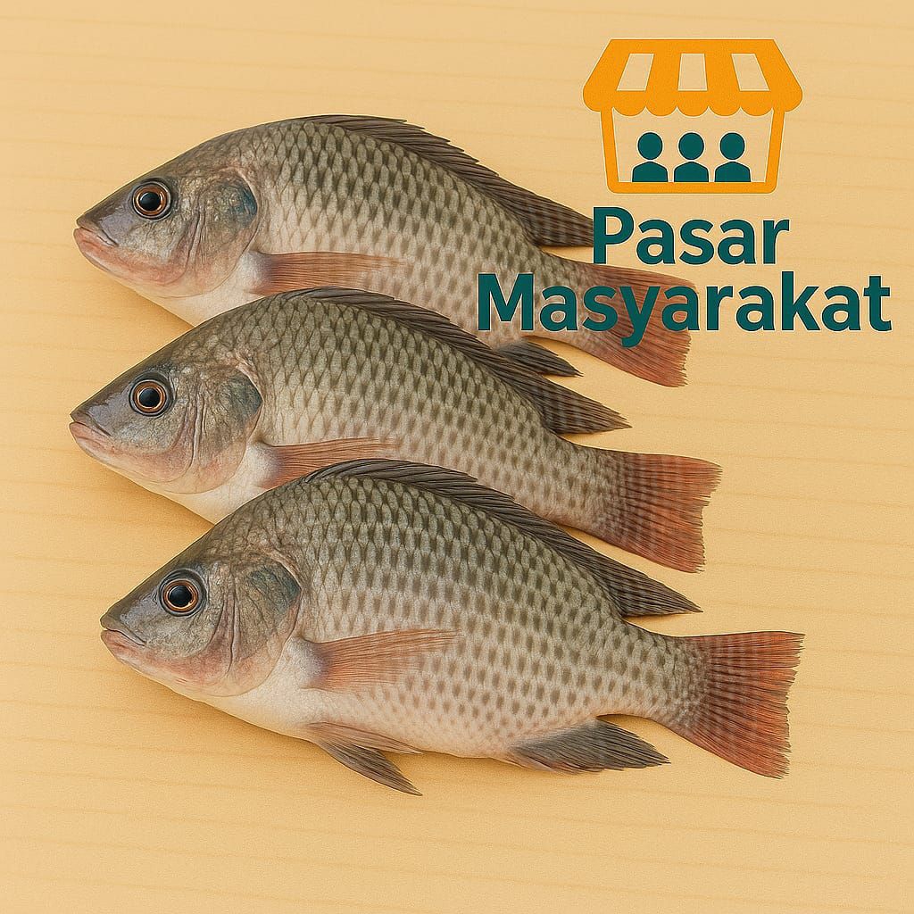 

Ikan Nila Segar Bersih Pasar.Masyarakat