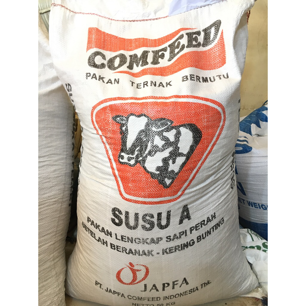 Pelet Susu A konsentrat sapi eceran 1kg / meningkatkan produksi susu sapi
