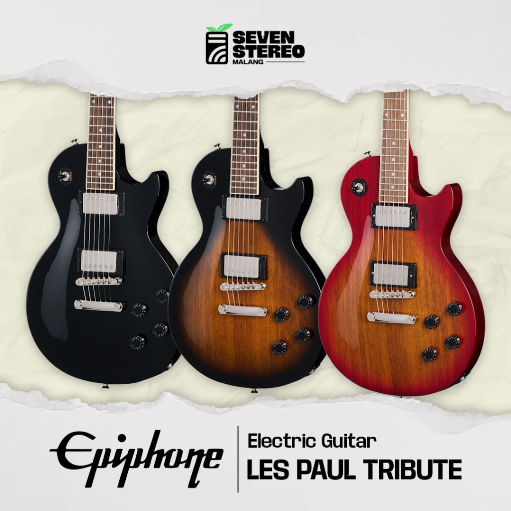 Epiphone By Gibson - Epiphone Les Paul Tribute Electric Guitar - Ebony