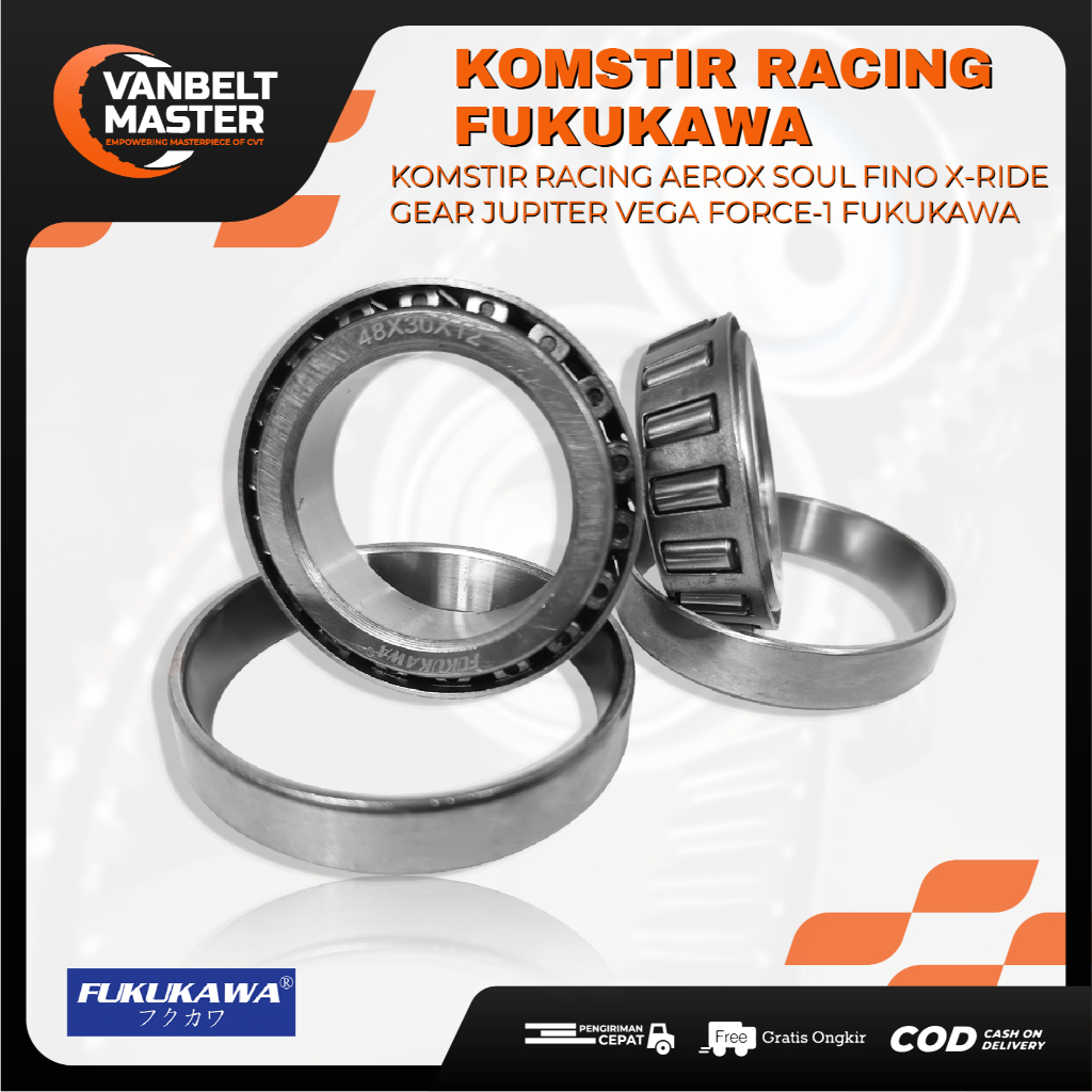 Fukukawa Komstir Racing Bambu NMAX Mio Sporty M3 J GT Soul Fino X Ride RXKing Jup Z MX